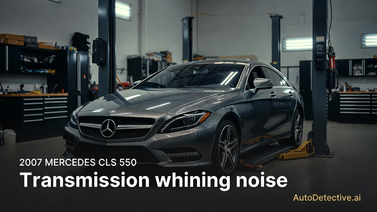 2007 Mercedes CLS 550 - Transmission whining noise