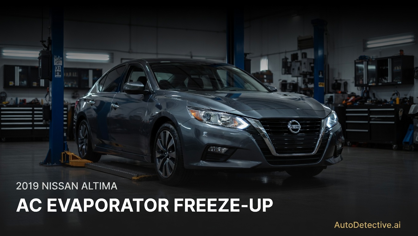 2019 Nissan Altima - AC evaporator freeze-up
