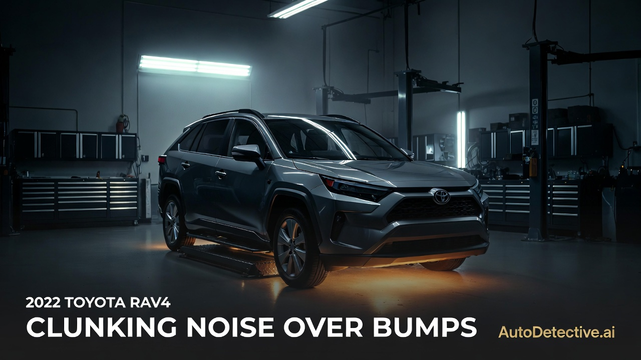 2022 Toyota RAV4 - Clunking noise over bumps