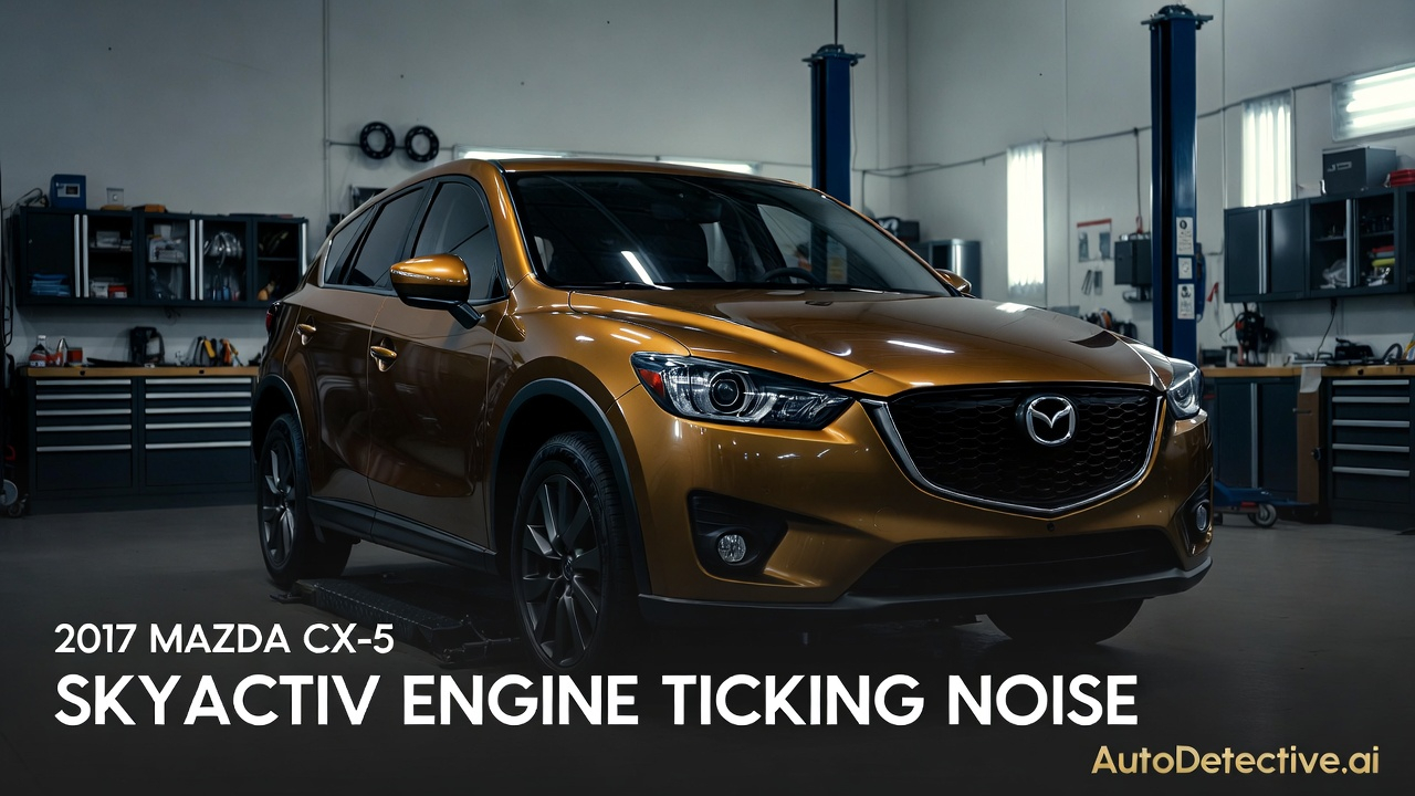 2017 Mazda CX-5 - Skyactiv engine ticking noise