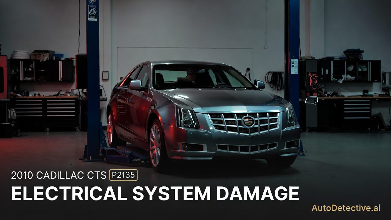 2010 Cadillac CTS - Electrical System Damage
