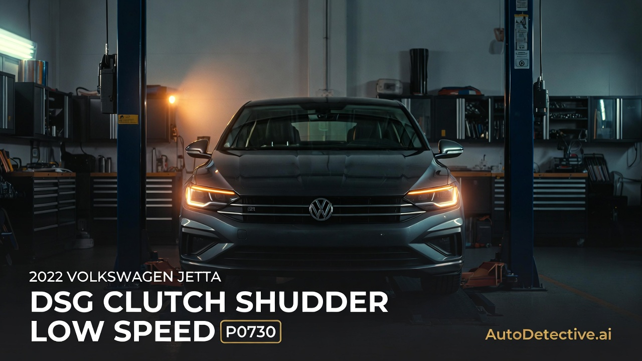 2022 Volkswagen Jetta - DSG clutch shudder low speed